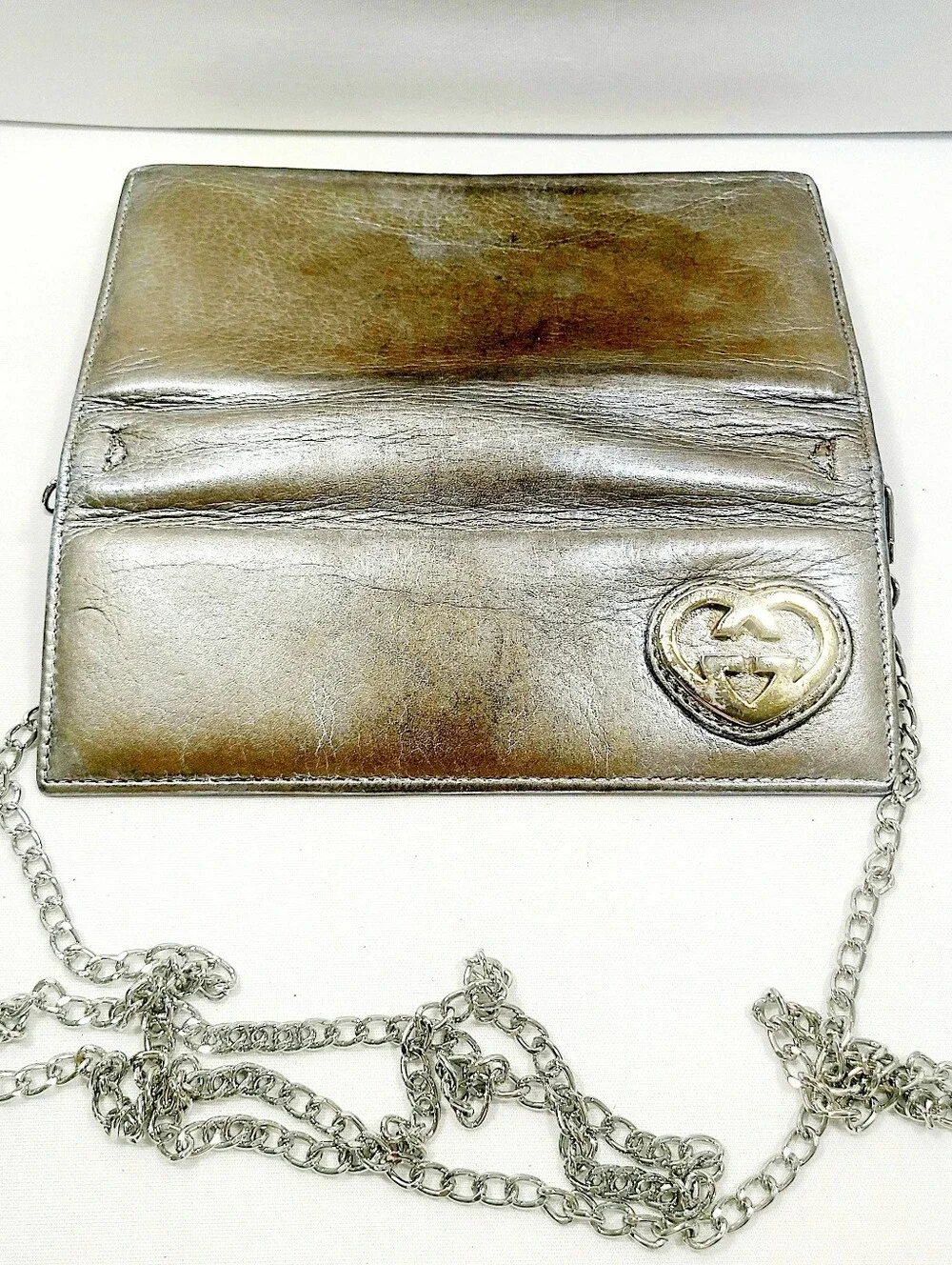 Gucci Leather Wallet On Chain - Picture 6 of 8
